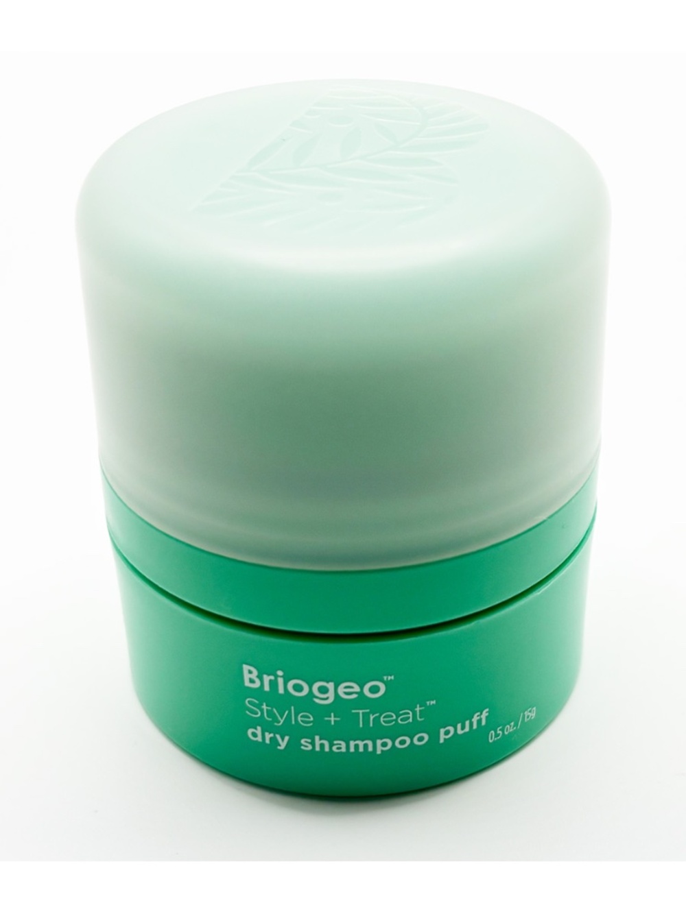NWOB Briogeo Style + Treat Non-Aerosol & Talc-Free Dry Shampoo Powder Puff